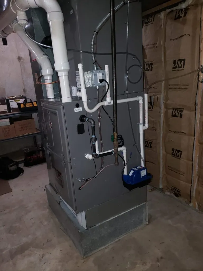 Heating & cooling system installation
